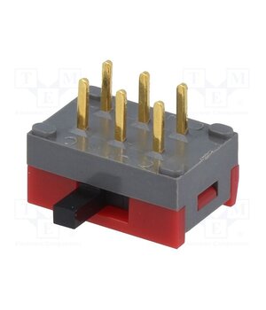 SS22SDH4 Switch: slide; Pos: 2; DPDT; 0.4A/28VDC; ON-ON; side; -15÷60°C; SS ia4DZWsYJJk8k8rDmhLCIU8S07bIYLdTdWlz47W5FI8