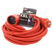 W-97285 Extension lead; 3G2.5mm2; 10m; rubber; red; Sockets no: 1; 16A Aai_nGpLngMv4AqieaO19xwr3EeSQBvdPVtQqWtQAJ8