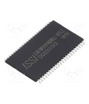 IS61WV6416DBLL-10TLI IC: SRAM memory; 1MbSRAM; 64kx16bit; 2.4÷3.6V; 10ns; TSOP44 QQnd3rmYx2xxMxlt3YV8JS-Ki-RLfmXpT1c7SAQff_c