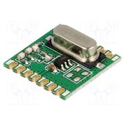 RFM119S-433S1 Module: RF; FM transmitter; FSK,GFSK,OOK; 433.92MHz; I2C; 13dBm zFwk39U6nZWk9VVnHUYXdN6SSZT_I7FtEMGfZhURQz8