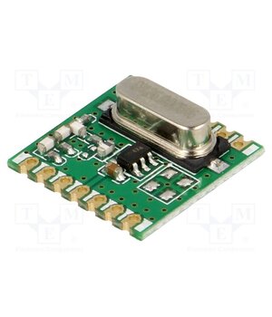 RFM119S-433S1 Module: RF; FM transmitter; FSK,GFSK,OOK; 433.92MHz; I2C; 13dBm zFwk39U6nZWk9VVnHUYXdN6SSZT_I7FtEMGfZhURQz8