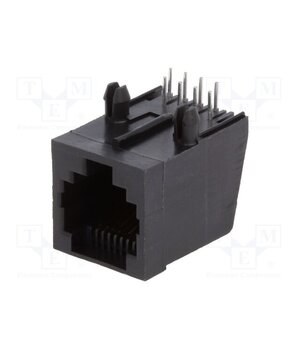RJJ88NFRA Connector: RJ45; socket; PIN: 8; 8p8c; THT; angled 5KYw9pdC09xEYm0ZX0roueHQH7FPBhuPhIXeU9YcG6c