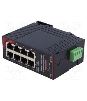 SL-8ES-1 Switch Ethernet; Number of ports: 8; 10÷30VDC; RJ45; IP30 dq3lJcHxBQSHjRiI9EIS1AUUEG932DISCG68KbZAY9A
