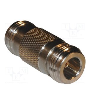 172123 Adapter; N female,both sides; Insulation: PTFE; 50Ω; brass; 11GHz x7Qs0FKCrVHRS54BHZ_y1maDR8j3zN6ziwrUD_JEV7M