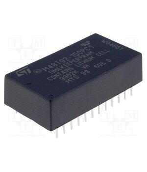 M48T02-150PC1 IC: RTC circuit; parallel; NV SRAM; 16kbSRAM; PCDIP24; 4.75÷5.5V mkwlPMO0Xcd9sLh9fVKjE1q2s4pMYU0Urcunr4RLA6A