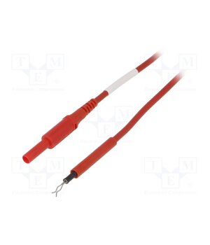 AL 8322 / ZPK / 1 / 100 / RT Test lead; 19A; probe tip,banana plug 4mm; Len: 1m; red R0vDM-rkN5bTBiHY4STRBr8Bsgc-CE1SgoRWrDlCg-0
