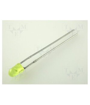 L-934YD LED; yellow; 3mm; 8÷32mcd; 60°; Front: convex; 2.1÷2.5VDC r5hUweG8zO3cFXBKztkzO9L1ls6pTyu1AkWCKn5aGDU