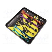 T4345/6ST Wrench-set; combination spanner; Chrom-vanadium steel; 6pcs. aYwC1orrS6DaLKgeeFkYeUIEwcXMOKhrxVHjeWieygI