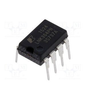 LNK364PN IC: PMIC; AC/DC switcher,SMPS controller; Uin: 85÷265V; DIP-8B 1Rs_PSmI11RxkTipZUl9t78ZqMWk3c4KqFHC032YKBo