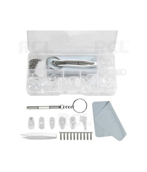 Aizvietojamo deguna spilventiņu komplekts brilles - 35 pāri - silikona deguna spilventiņi

 ITR1003.jpg