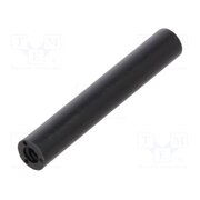 181RDX18 Spacer sleeve; cylindrical; polyamide; M2; L: 18mm; Øout: 4mm; black QyTWlQN0q4omZ2P3_9p8ZZq8iyR7gZh86tPmvg_5-LE
