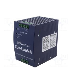 DPP240-24-1 Power supply: switching; for DIN rail; 240W; 24VDC; 10A; 90÷264VAC bUsbTcEEczjC61YyvmHx9kKxDETTazzFwxNgIYQMw9M
