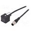 VSTGH050MSS0002B03VDAA041--S Adapter cable; DIN 43650 plug,M12 male; PIN: 3; IP67; 2m; form A Td6C3N27uGxDmH9g-1mHNJ2T2dqA87vDH0gqZUCwnD0