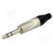 TS3P Connector: Jack 6,3mm; plug; male; stereo; ways: 3; straight; grey cbatmuksrylEvO5G3w3dZ1lwBaeogd0tiXNmFnp3Ue0