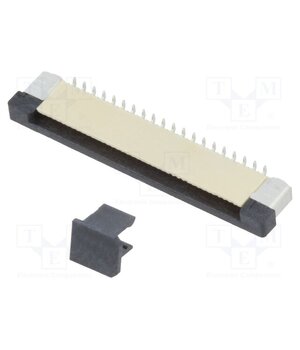DS1020-08-40VBT11-R Connector: FFC/FPC; tinned; SMT; 500mA; 50V; PIN: 40; 500um; vertical ZRQ65V6gp-TVCABl_Z_PqGVZogDzZ1gfBNJBa6ZjZD0