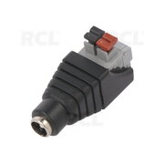 SOCKET DC ø2.1/5.5 mm for Cable