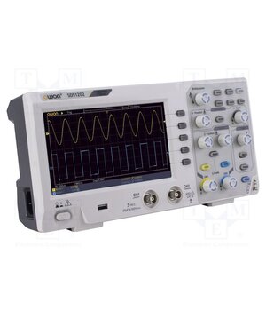 SDS1202 Oscilloscope: digital; Ch: 2; 200MHz; 1Gsps; 10kpts; LCD 7"; SDS vQvqCYgBBX-XjBc6VIpw8YOX3WuIJcGPF7qWT9WAu-M