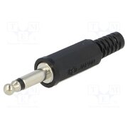 KLS 2 SCHWARZ Connector: Jack 3,5mm; plug; male; mono,with strain relief wjIWGMLjJIqjUMpV4CznagHuM2xgm6JaX64JUniV2Gg