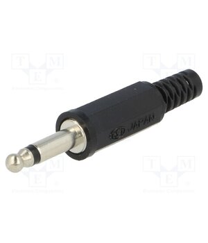 KLS 2 SCHWARZ Connector: Jack 3,5mm; plug; male; mono,with strain relief wjIWGMLjJIqjUMpV4CznagHuM2xgm6JaX64JUniV2Gg