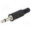 KLS 2 SCHWARZ Connector: Jack 3,5mm; plug; male; mono,with strain relief wjIWGMLjJIqjUMpV4CznagHuM2xgm6JaX64JUniV2Gg