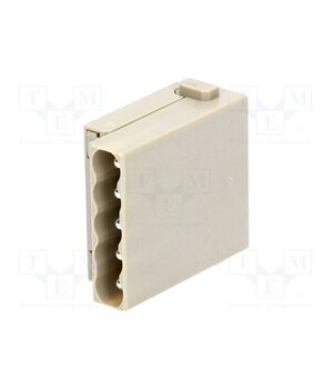 09140052601 Connector: HDC; module; male; 16A; 400V; Han-Modular®; PIN: 5 jXQ4QzPsiobp7EtK0BCTS7qaJxGgjfvT7VzRAf5ziGE