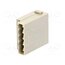 09140052601 Connector: HDC; module; male; 16A; 400V; Han-Modular®; PIN: 5 jXQ4QzPsiobp7EtK0BCTS7qaJxGgjfvT7VzRAf5ziGE