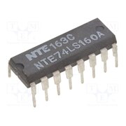 NTE74LS160A IC: digital; 4bit,decade counter,synchronous; TTL; THT; DIP16 RixenmgOgXymtCdquM_-DiJfpKzBO5JKI1nRWlLFhlg
