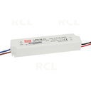 MAITINIMO ŠALTINIS LED 12V 1.5A 18W, LPH-18-12, IP67, Mean Well