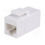NK4012W Coupler; socket; Cat: 6; Keystone,unshielded; 8p8c; RJ45 socket x2 -V4tbziQ39RNEfIro8_3-Cl8FS6BRXHzUYofnue4smE