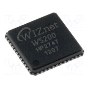 W5200 IC: Ethernet controller; SPI; QFN48; -40÷85°C; Ch: 8; 3.3VDC Rn659zrfGW69TfiF7aBe5XIOF38cOqn9L1gjxxn0la8