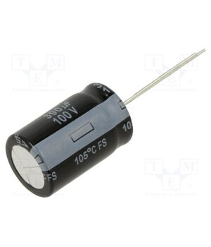 EEUFS2A391 Capacitor: electrolytic; low ESR; THT; 390uF; 100VDC; Ø16x25mm WkdxT8_4V63TmpSoeH_EDwVitjrvCL6etG8BKnT51gg