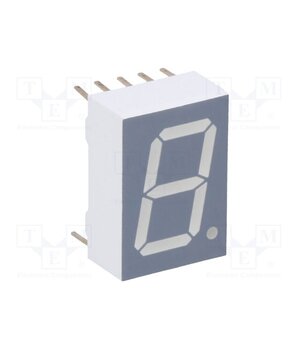 TDSL5160 Display: LED; 7-segment; 13mm; 0.51"; No.char: 1; orange-red 87k30TDGEUODeScgQyExKKyjJtFnfks_9AV_Tz5BGqQ
