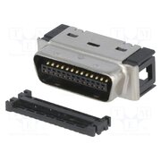 10126-6000EL Connector: MDR; PIN: 26; shielded; for cable; polyester; plug; male -AdXjaNbRSi0KYEMfm2Qn7qmjb1o_19Ov4JrSAF-RFs