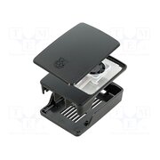 RASPBERRY PI CASE FOR PI 5 BLACK Accessories: case; Colour: black; Enclos.mat: ABS; Raspberry Pi 5 r1W9w1XDIVNlv3-SCST_MDay1deCKSbYln81POseRPY