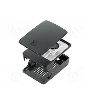 RASPBERRY PI CASE FOR PI 5 BLACK Accessories: case; Colour: black; Enclos.mat: ABS; Raspberry Pi 5 r1W9w1XDIVNlv3-SCST_MDay1deCKSbYln81POseRPY