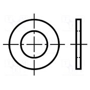 1216481 Washer; round; M4; D=8mm; h=0.5mm; brass; BN 565 cX_MzDPv9DJa0z3zly_qleDuSKxag-6PAJIN3KgmgkA
