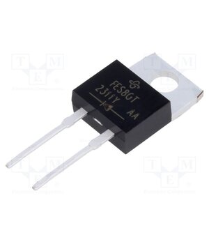 FES8GT-E3/45 Diode: rectifying; THT; 400V; 8A; tube; Ifsm: 125A; TO220AC; Ir: 500uA erwXS1bMMCcfGpRh8CH8nplH8kB_1KThyPk8wmLWQZI