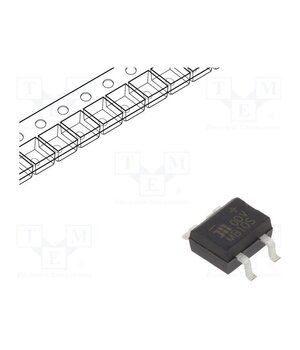 MB10S-13 Bridge rectifier: single-phase; Urmax: 1kV; If: 0.8A; Ifsm: 30A; MBS Cyn7zv8nsJKThtbwTQgsYlDMfggGQfYo1C4fjWdkq2k