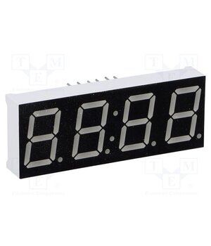 OPD-Q5620LA-BW Display: LED; 7-segment; 14.2mm; 0.56"; No.char: 4; amber; 60mcd gPcKFkfFo9S66mAUFIKuPXQ5D4Ho5H6XmABvTPqE6kM