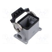 MHP 06 L20 Enclosure for connectors: HDC; size 44.27; with latch; M20 UP6wuHZKrzlh-mPDM4XQLxbe2OnWw3KkWgPICarYgaQ