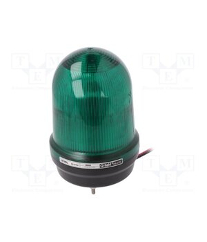 Q100L-12/24-G Signaller: lighting; flashing light,continuous light; green dEf6iZBzwy8-Cn5aeF4TiCfGyIH4L1LM3hRfpcs9dQs