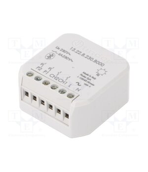13.22.8.230.B000 Relay; flush mount; 230VAC; IP20; YESLY; -10÷50°C; 2400Hz; 10m; Ch: 2 pIKFRqBhULHCpeFNXLq9jEKFlg4SEik8EU3PfueLkL8