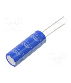 SCCS30B106PRB Supercapacitor; THT; 10F; 2.7VDC; 0÷100%; Body dim: Ø10x30mm; 7.71A f8e8oj4s6AV0lryqcb0BR06qTUAwzYH433gCZES20zI