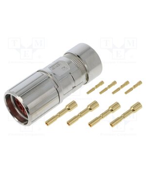 73000025 Connector: LS1; plug; PIN: 8(4+4); female; crimped; for cable; IP68 hWIWnJ47ZZNkbMf3KfjkwNIojj8LpBlVw2ObL7gLwLM