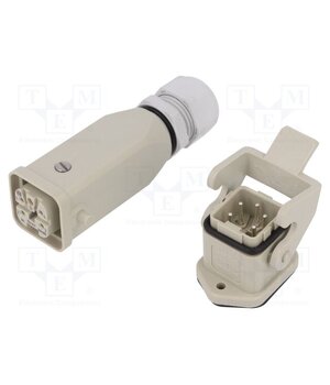 10200040002 Connector: HDC; male + female; 10A; 400V; Han Kit; PIN: 5; 4+PE; M20 2l1qG1YSAeO9KCf4sk9QN3ZnaNOUyOUpqyh9hSeerAQ