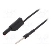 AL 8323 / 1 / 50 / SW Test lead; 19A; Len: 0.5m; black; Cond.cross sec: 1mm2 ti3kpQ4QIjjpvLZLxxYRmTLBECbEIuSuwDYwD-GDLsE