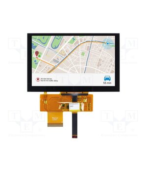 NHD-5.0-800480TF-ATXL#-CTP Display: TFT; 5"; 800x400; Illumin: LED; Dim: 120.7x75.8x4.8mm; RGB tI8NJ3J5McQK4OEN5iLgfkOypXsXPtK2fXHg4PkTFX0