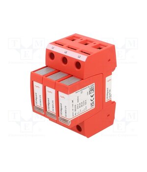 DG M TNC 275 Surge arrester; Type 2; Poles: 3; 20kA; for DIN rail mounting 0dh130aWrMqzQhqBJlxEYlWX7AV3zgosSYtOL5EpPiI