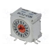 ND3FC16H Encoding switch; HEX/BCD; Pos: 16; Rcont max: 30mΩ; ND3 Bs21IDtdTftfIx_yAWVkptmDL9PcJrVi_wP8RAAWGIk