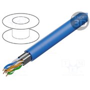 10GXE00.06100 Wire; F/UTP; 4x2x23AWG; 6a; wire; Cu; Insulation: LSZH; blue; 100m 1QT5w1YJbSaZjjkgr7gN6HwEXjJ-y5Otc1kiNz7OjKk